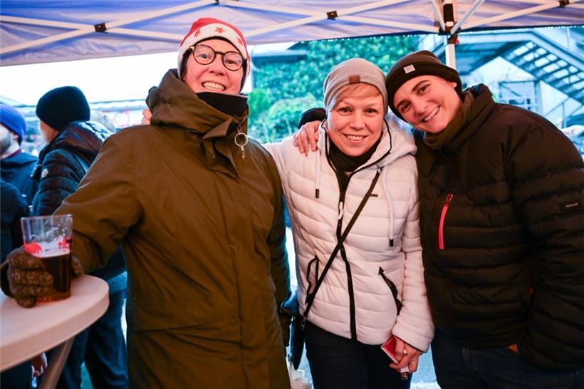 Weihnachtsfeier vor der Kufa