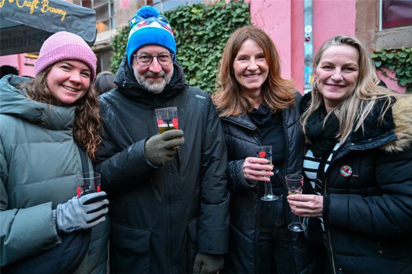 Weihnachtsfeier vor der Kufa