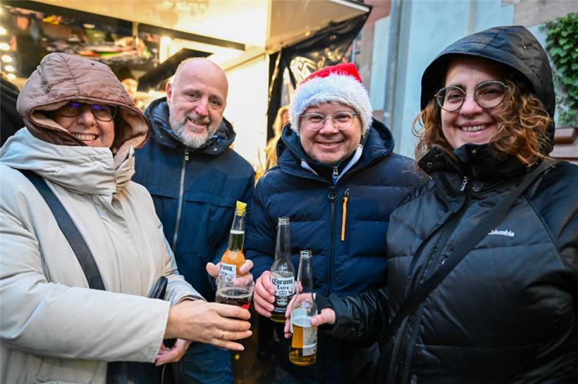 Weihnachtsfeier vor der Kufa