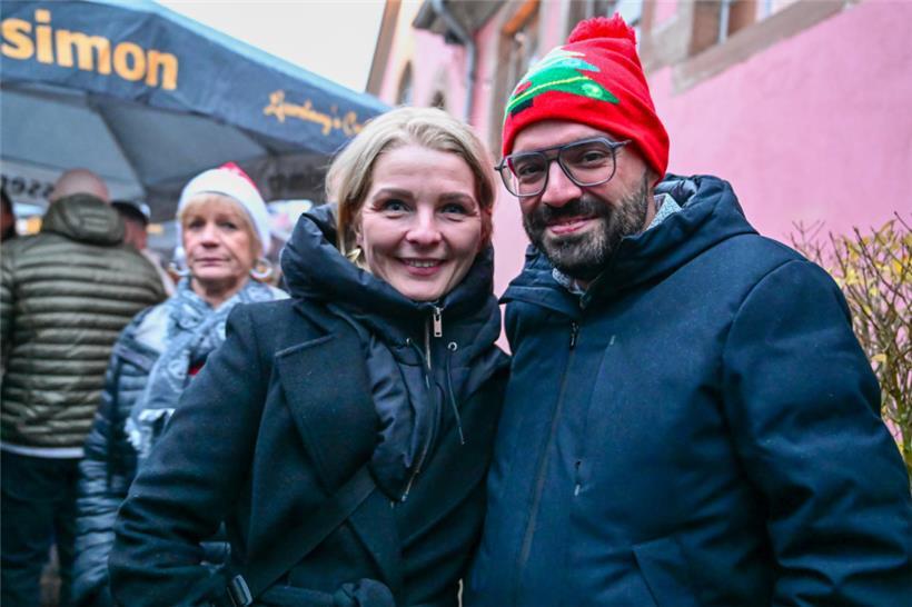 Weihnachtsfeier vor der Kufa