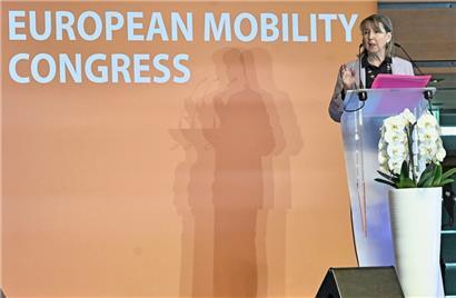 Wenig Mobilität, viel Stadtentwicklung: Luxemburgs Bürgermeisterin Lydie Polfer sprach am Dienstag ein wenig um den heißen Brei herum
