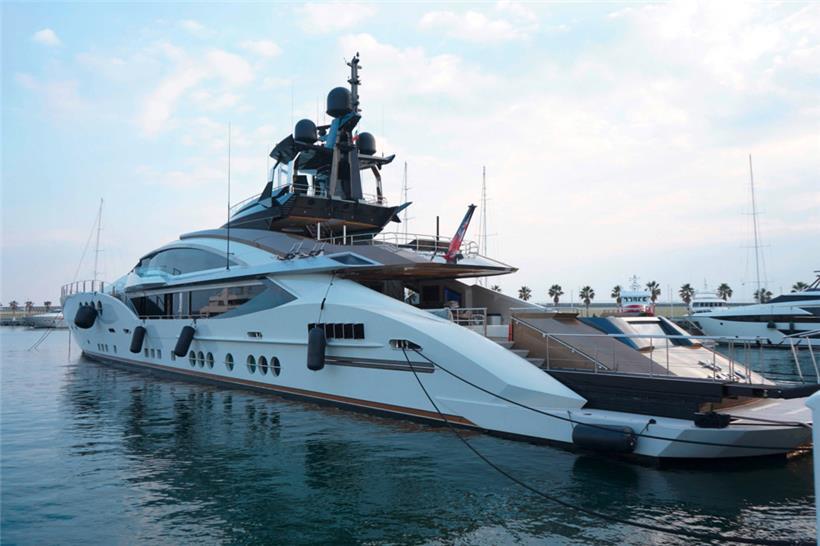 Weniger Glück hatte der russische Oligarch Alexej Mordaschow: Dessen „Lady M“ wurde bereits in Italien beschlagnahmt.
