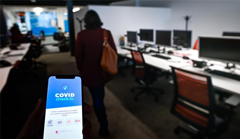 Wenn Angestellte kein gültiges Zertifikat haben, müssen sie laut Gesetz vom Arbeitgeber wieder nach Hause geschickt werden
