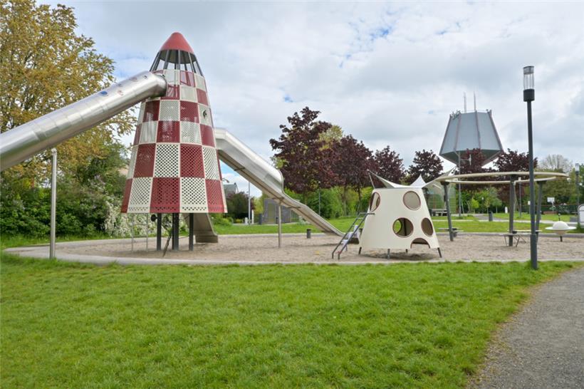 Wenn in den wärmeren Monaten viel im Park los ist, ist es laut Nathalie Oberweis...