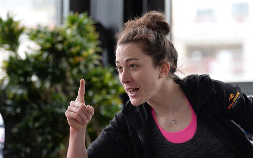 Wenn sie Ungerechtigkeiten wahrnimmt, kann Christine Majerus schon mal ungemütlich werden. Hier während eines Interviews im Jahr 2017.
