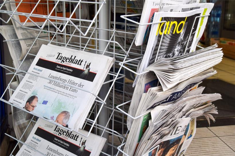 Wer am Kiosk eine Zeitung kauft, darf diese zwar lesen, aber nicht kopieren
