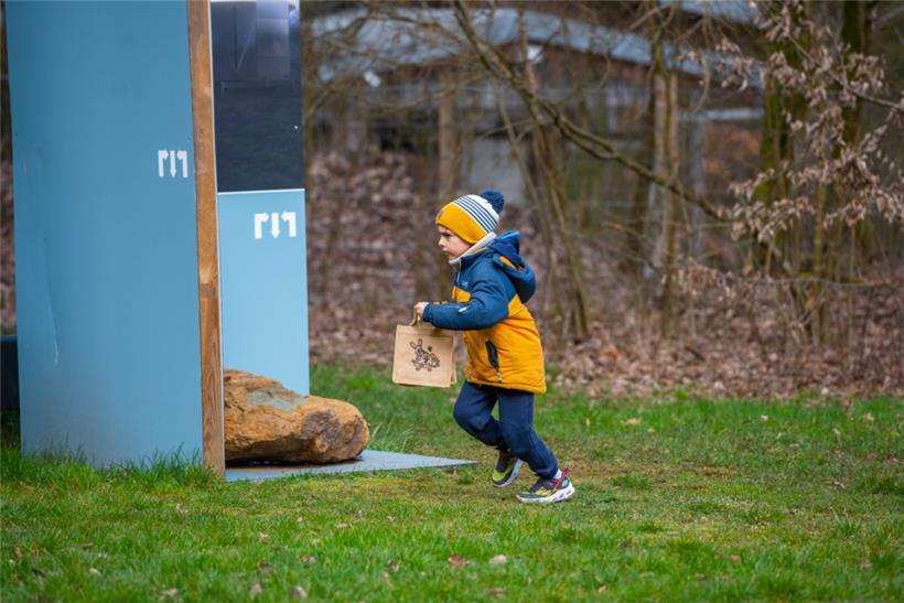 Wer möglichst viele Eier finden will, sollte sich beeilen …