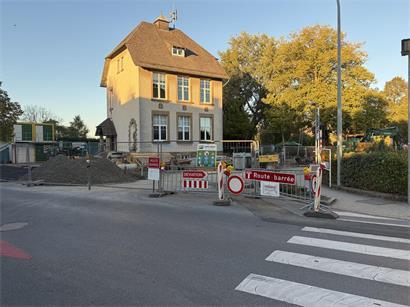 Wer von Münsbach nach Übersyren will, muss wegen der Baustelle einen Umweg über Schüttringen fahren