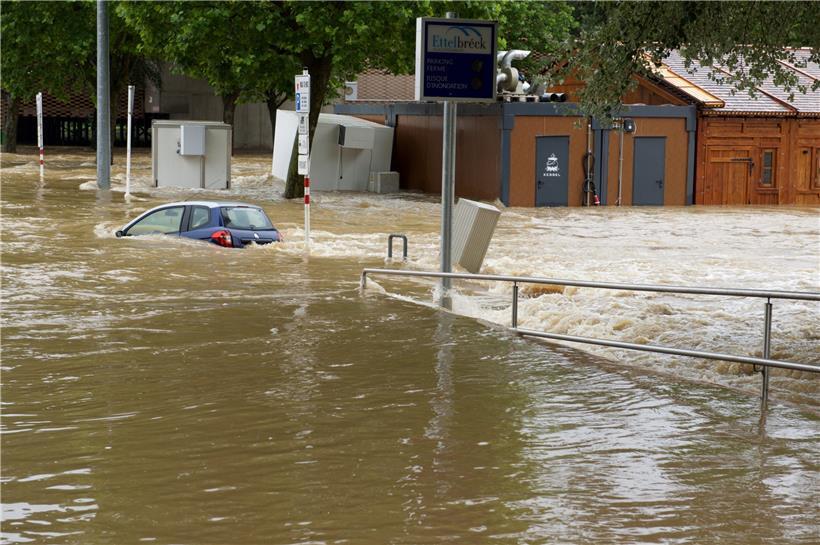 Wetterextreme wie die Überschwemmung in Ettelbrück werden immer häufiger
