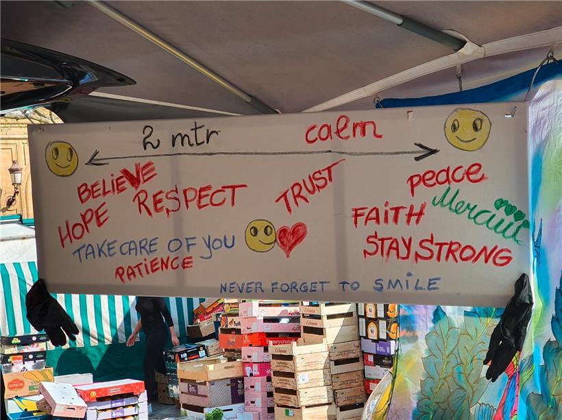 Wichtige Regel: Niemals das Lächeln vergessen!
