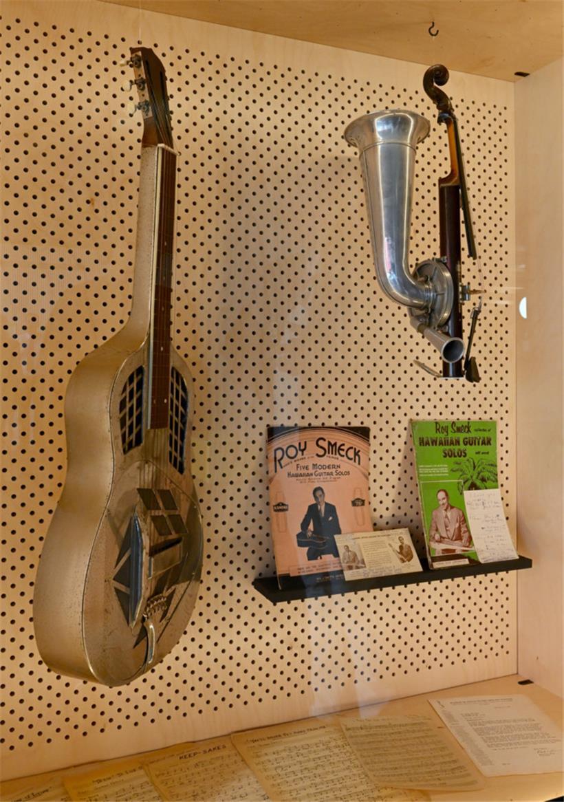 Wie alles begann: Die Geschichte der E-Gitarre ist fester Bestandteil der Ausste...