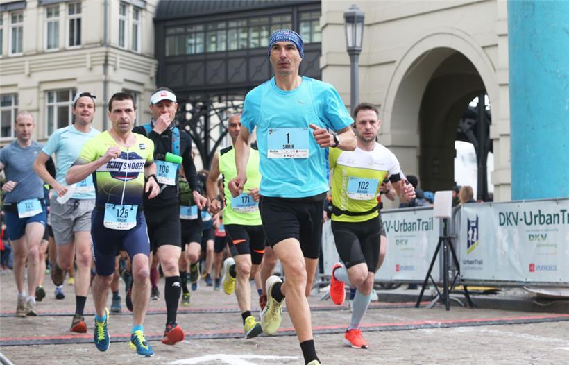 Wie bei der letzten Auflage 2019 setzte sich auch am Sonntag Samir Baala (Nr. 1) auf der längsten Distanz des Tages, der Grand-Ducale, durch
