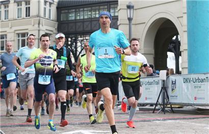 Wie bei der letzten Auflage 2019 setzte sich auch am Sonntag Samir Baala (Nr. 1) auf der längsten Distanz des Tages, der Grand-Ducale, durch

