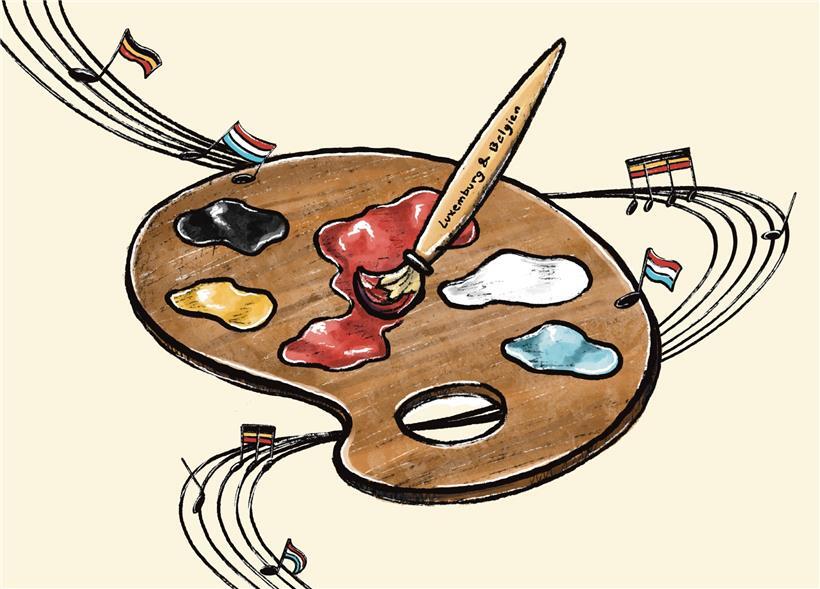 Wie steht es um die kulturellen Beziehungen zwischen Luxemburg und Belgien?
