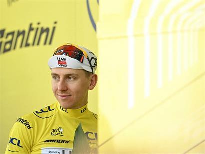 Wie viele andere Radsportler kämpft Tadej Pogacar mit der Hitze