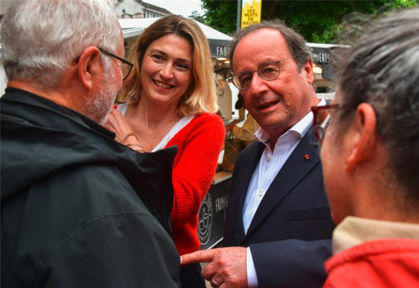Wieder auf Wahlkampf: Ex-Präsident François Hollande will für den Nouveau Front populaire ins Parlament
