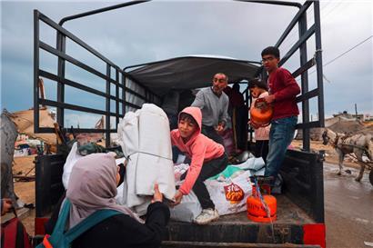 Wieder auf der Flucht: Palästinenser wollen Rafah verlassen
