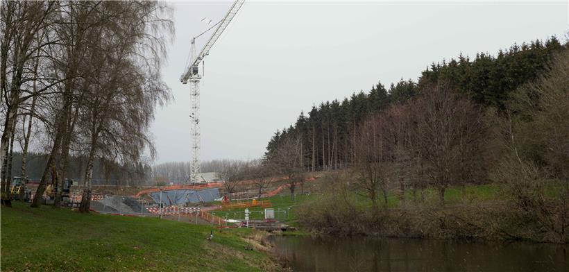 „Wir sind nicht gegen einen Bau“, sagt Bürgerinitiativ-Präsident Holweck. „Aber ...