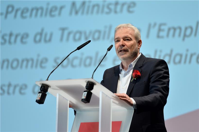 Wird am Dienstag Arbeitnehmer und Arbeitgeber gemeinsam per Video sehen: Arbeitsminister Dan Kersch lädt zur Tripartite, die Staatsminister Bettel am Mittwoch noch ablehnte
