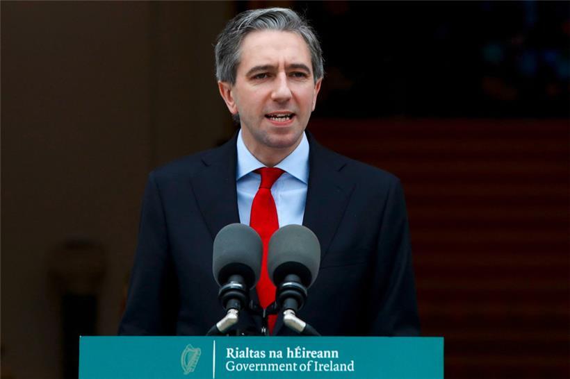 Wird er weiter an der Spitze Irlands stehen? Simon Harris will wiedergewählt werden. 
