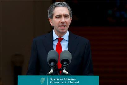Wird er weiter an der Spitze Irlands stehen? Simon Harris will wiedergewählt werden. 
