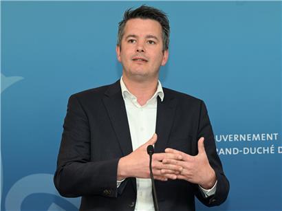 Wirtschaftsminister Lex Delles (DP) 