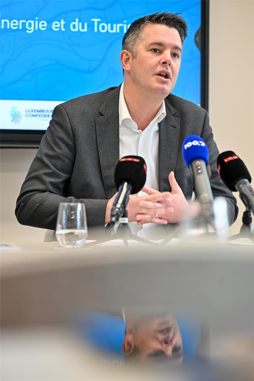 Wirtschaftsminister Lex Delles spricht über die Bedeutung des Einzelhandels als Schlüsselbranche für die Wirtschaft