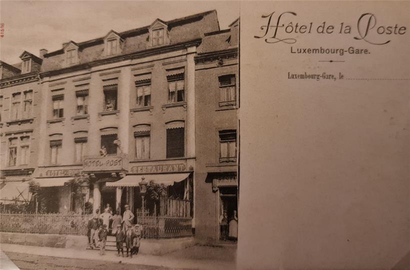 Wo früher das „Hotel de la Poste“ stand …
