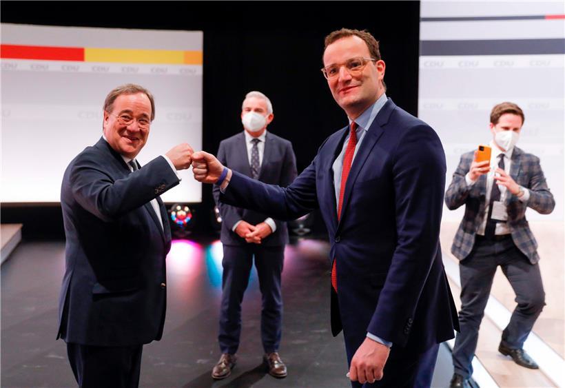 Wollen als Team die CDU prägen: Armin Laschet und Jens Spahn 
