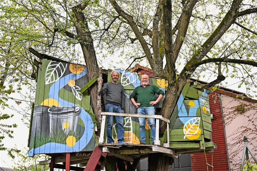 Wollen mit ihrer Bewegung die Jugend unterstützen: die zwei Gründer von „Seniors for Climate“, Lucien Reger und Simon Norcross
