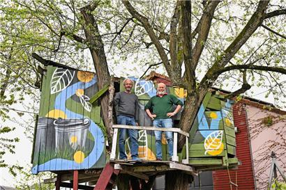 Wollen mit ihrer Bewegung die Jugend unterstützen: die zwei Gründer von „Seniors for Climate“, Lucien Reger und Simon Norcross
