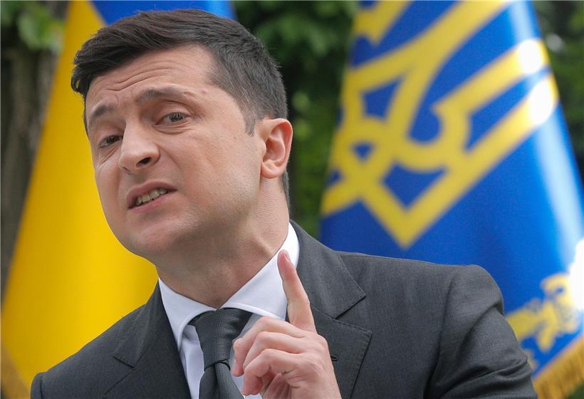 Wolodymyr Selenski hat nach einem Jahr im Amt Gefallen am Regieren gefunden
