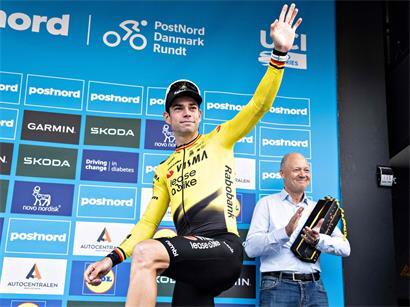 Wout van Aert gewann die Dänemark-Rundfahrt