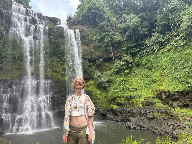 Wunder der Natur: der Wasserfall am Bolaven-Plateau
