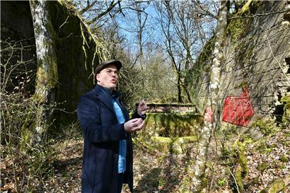 Fränz Hausemer bei der Auszeichnung am 47. Festival Max Ophüls auf dem Katzebierg in Esch am Wochenende