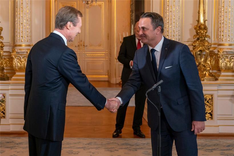 Xavier Bettel (DP): Vizepremierminister, Außenminister, Minister für Außenwirtschaft, Entwicklungszusammenarbeit und Großregion
