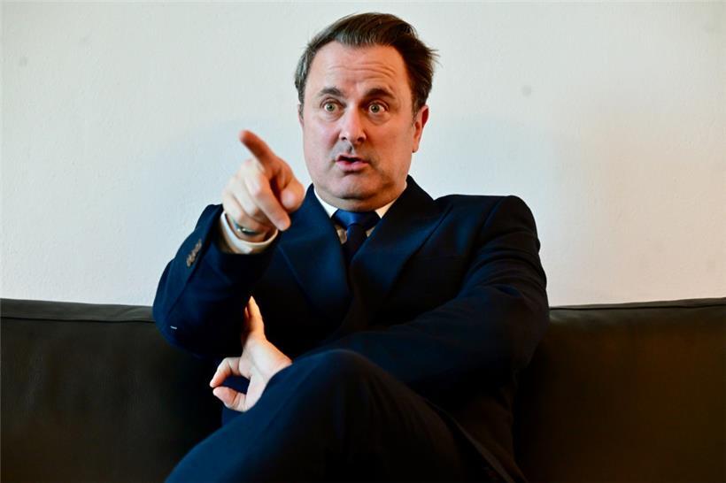 Xavier Bettel am Dienstag im Außenministerium
