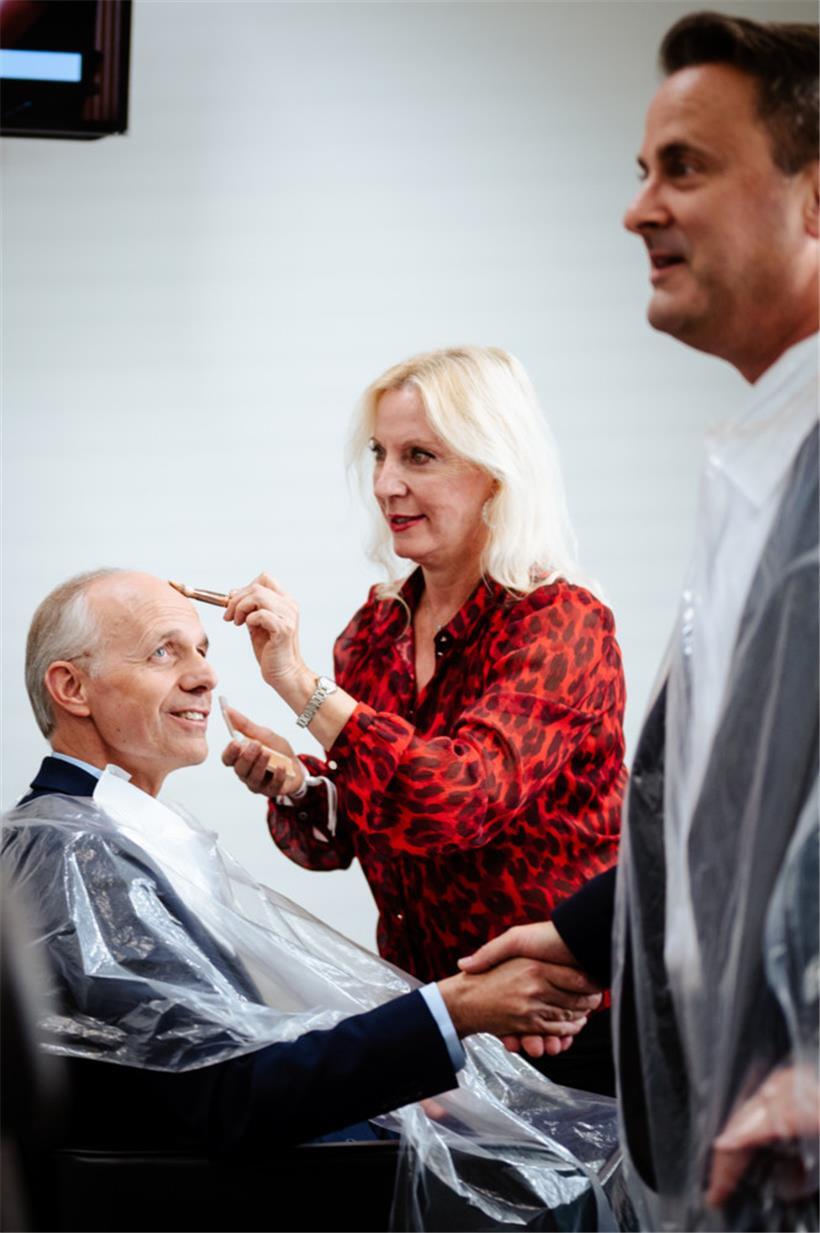 Xavier Bettel beglückwünscht Luc Frieden
