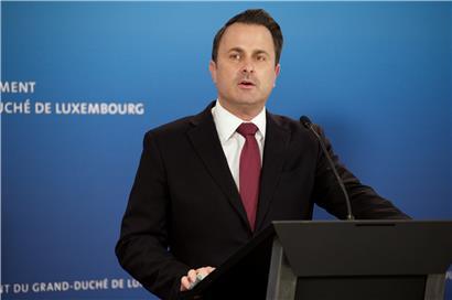 Xavier Bettel kündigte am Samstag im Parlament an, dass die Regierung am Montag über die Situation beraten wird
