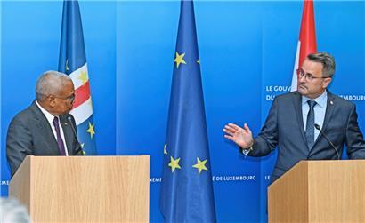 Xavier Bettel und José Maria Neves scheinen auf einer Linie zu sein
