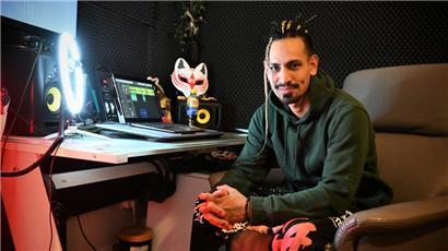 Xavier van Damme alias Forsan: „Ich musste lange damit kämpfen, meinen Platz in Luxemburg zu finden. Ich hatte immer den Gedanken im Hintergrund, dass ich mich mehr beweisen muss.“
