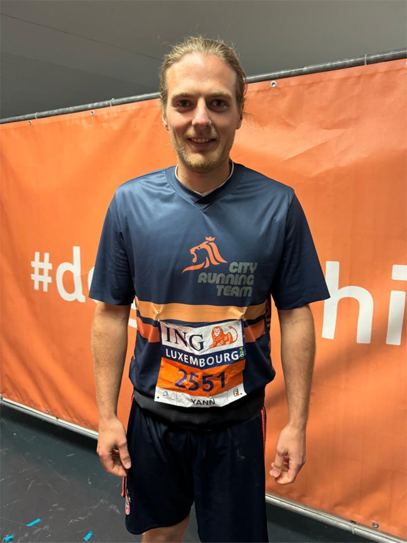 Yann Thill schaffte es nicht ins Ziel, will es im nächsten Jahr aber gerne noch einmal versuchen
