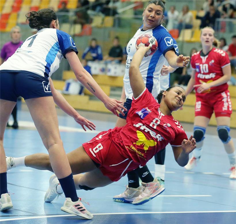 Yona Varela stand erstmals im Aufgebot der FLH-A-Auswahl, hatte gegen Italien aber einen schweren Stand
