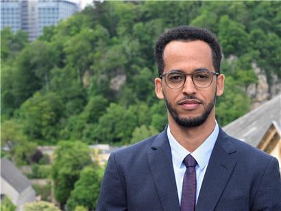 Yonas Abrahaley studiert Economics und Management in Luxemburg, nach Accounting und Finance in Eritrea.