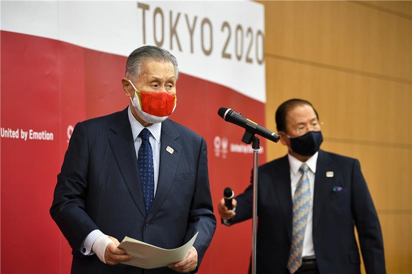  Yoshiro Mori, Präsident des Tokioter Organisationskomitees der Olympischen Spiele sorgte gestern für einen weiteren Eklat 
