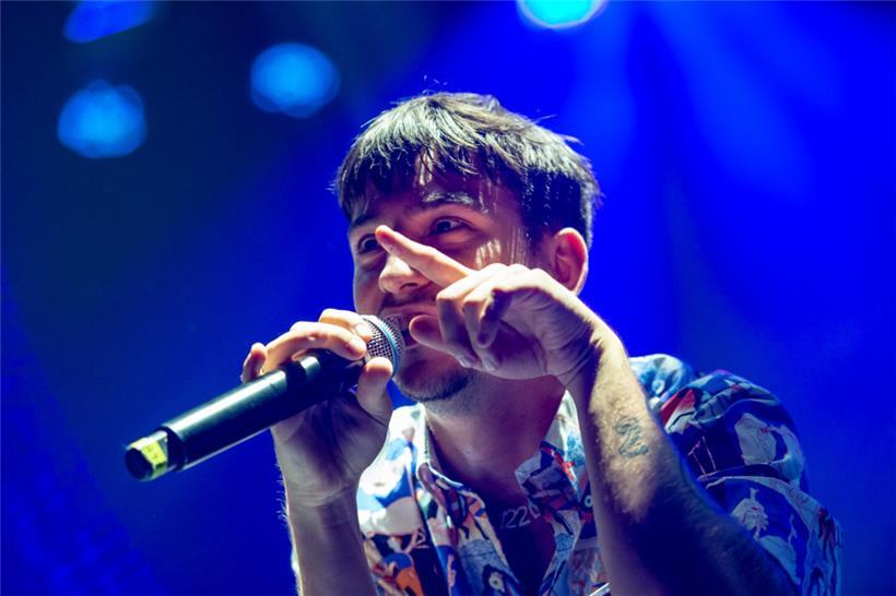 Yung Hurn bei Rock im Park 2018
