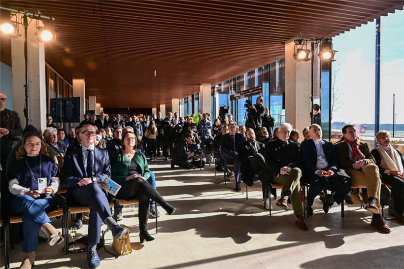 Yuriko Backes, Lydie Polfer und Helge Dorstewitz hießen die Redner