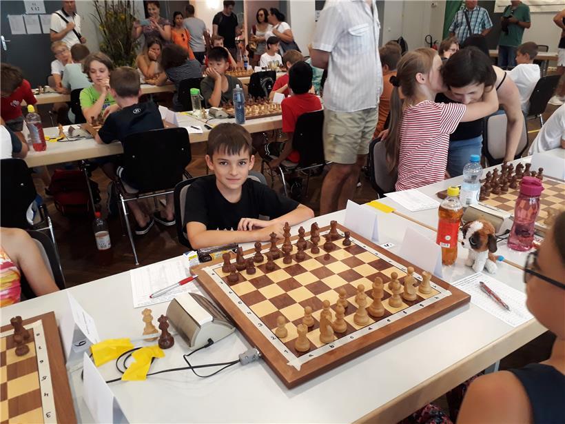 Yvan Burdot wurde U10-Landesmeister
