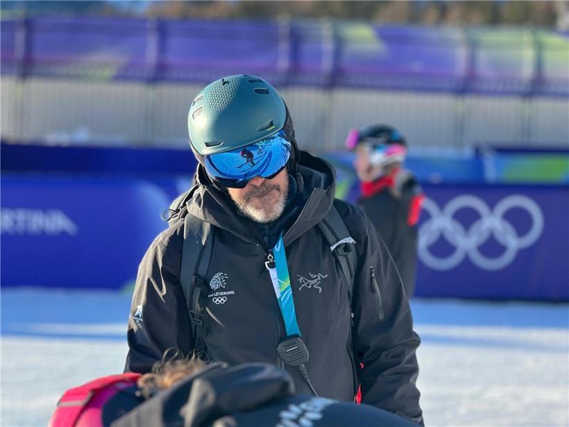 Yves de Roche erlebte in Italien seine ersten olympischen Spiele