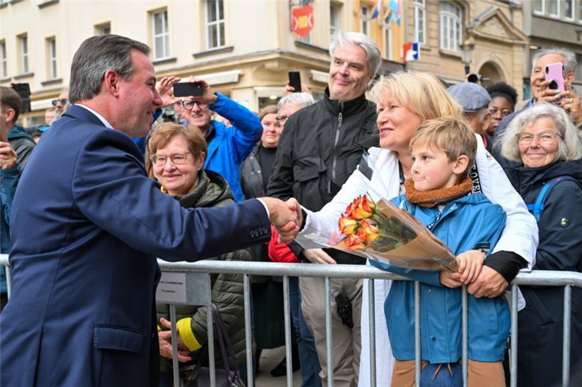 Zahlreiche Menschen waren zu dem Ereignis gekommen